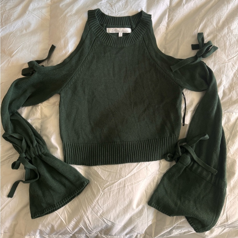 Lovers + Friends Girl Gang Top in Evergreen - Picture 2 of 6